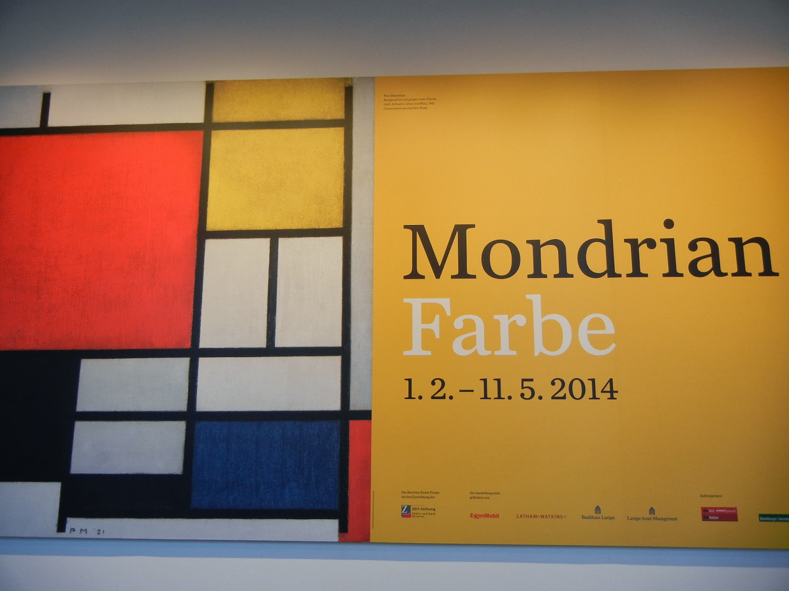 えんもゆかりも Die Ausstellung Von Mondrian モンドリアンのプレミア展覧会