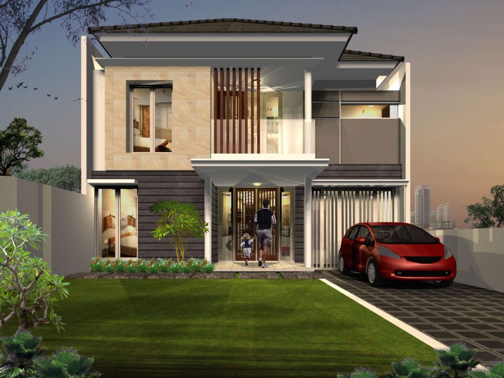 Desain Rumah Bali Minimalis 2 Lantai Desain Rumah Minimalis