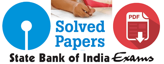 SBI PO Old Papers In Hindi PDF Previous Question Papers PDF