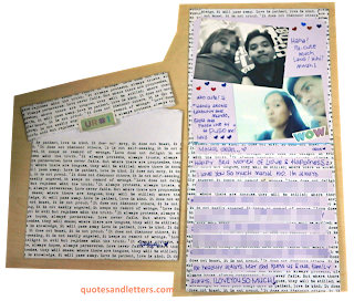 3rd monthsary letter