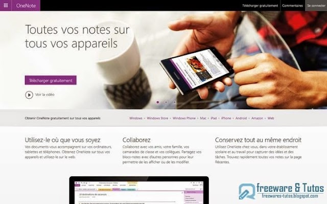 OneNote 2013 devient maintenant entièrement gratuit