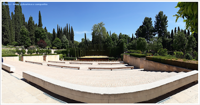 sem guia; Europa; Alhambra; El Generalife;