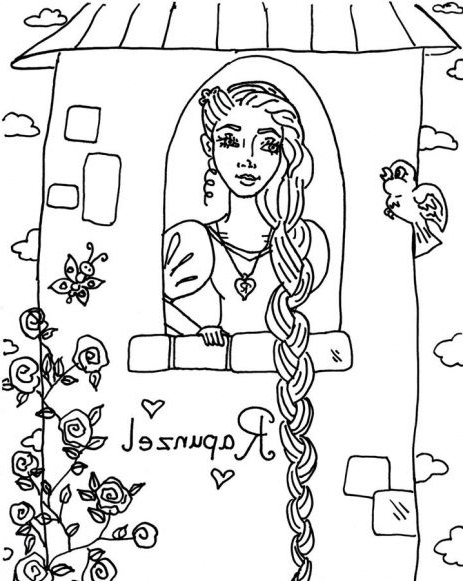 beautiful Fairy Tales Coloring pages part 7
