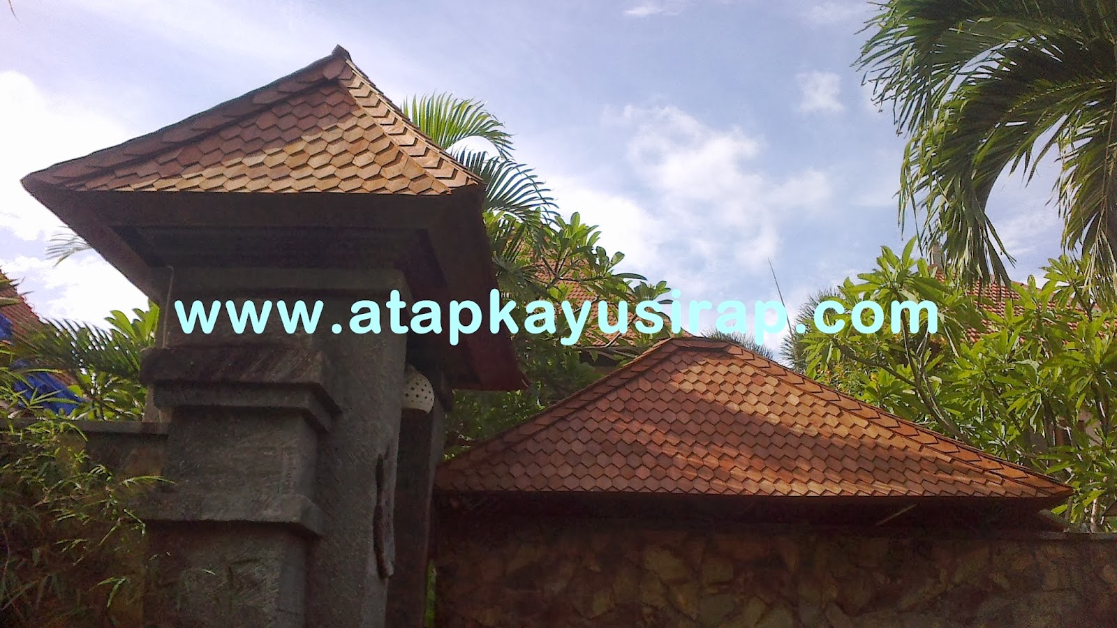 SUPPLIER ATAP SIRAP  KAYU ULIN JASA PASANG TERMURAH 