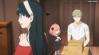 スパイファミリーアニメ 3話  ロイド ヨル アーニャ フォージャー家 Loid Yor Anya Forger Family | SPY x FAMILY Episode 3