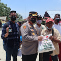 Ketiban Rezeki, Ahmad Penjual Minyak Kusuk Dagangan Diborong Kapolres Pejuang Dhuafa