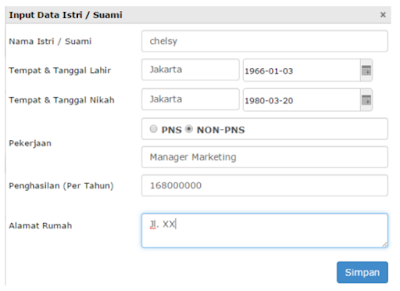 Cara Mengisi Siharka 2020 di situs https://siharka.menpan.go.id untuk PNS atau ASN