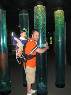 doing a pole dance with daddy