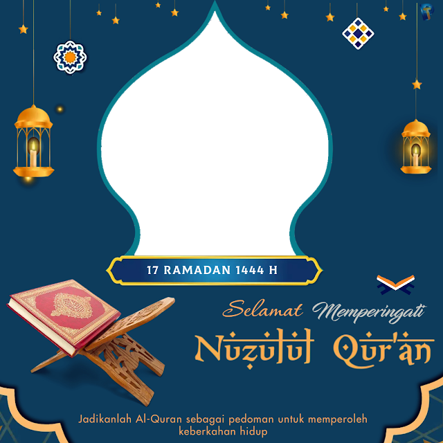 Pasang Twibon Memperingati Nuzulul Qur'an 1444 Hijriyah