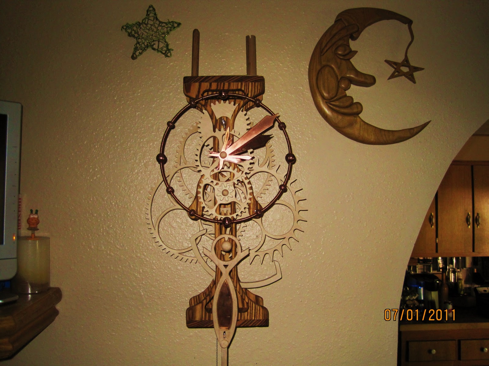 Wooden Clock Plans I just got plans for your wee