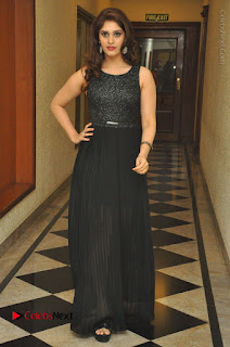 Actress Surabhi Stills in Black Long Dress at turodu Audio Launch  0079.JPG