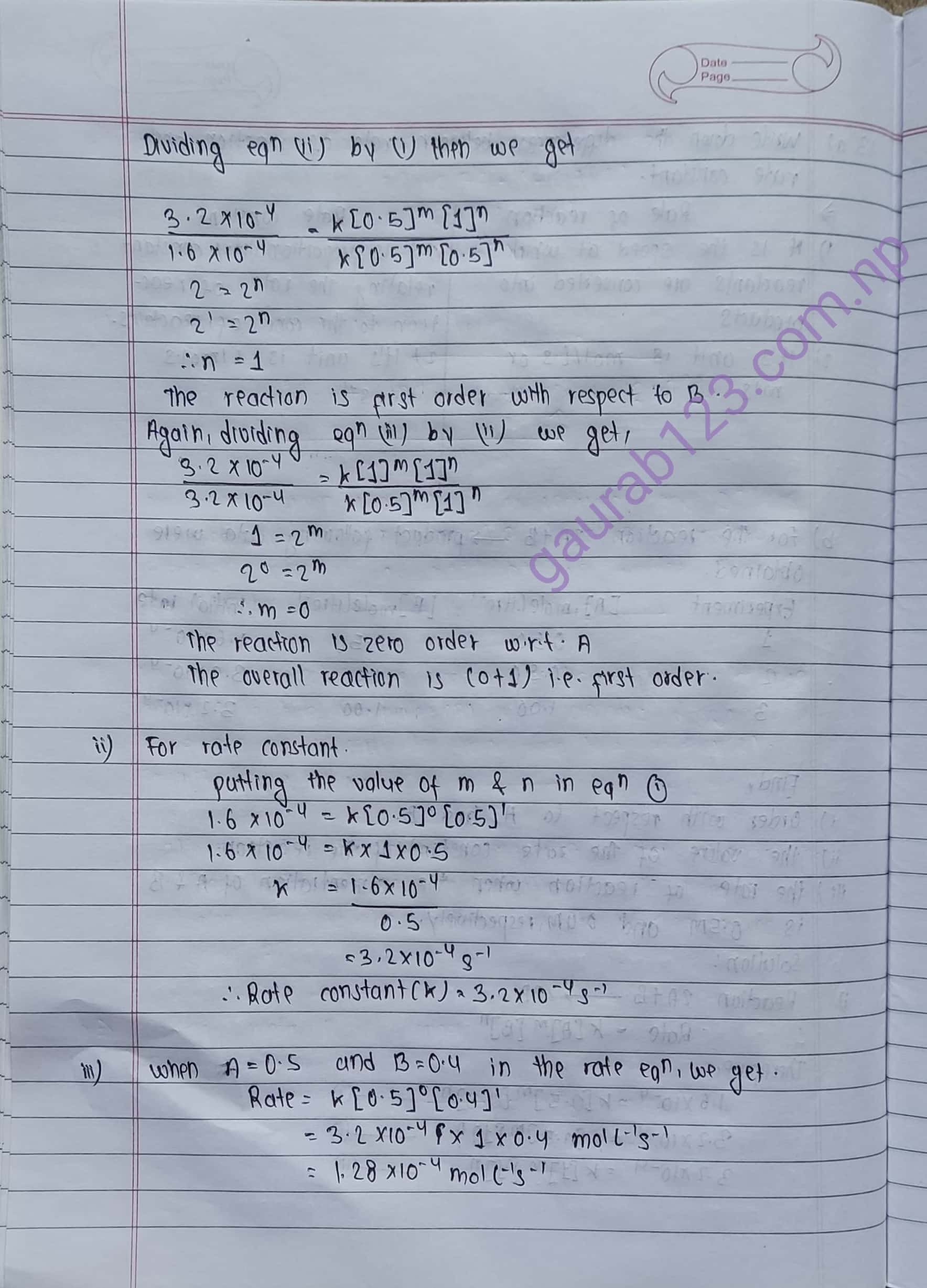 Class 12 Chemistry Model Question 2023(2080) Solution