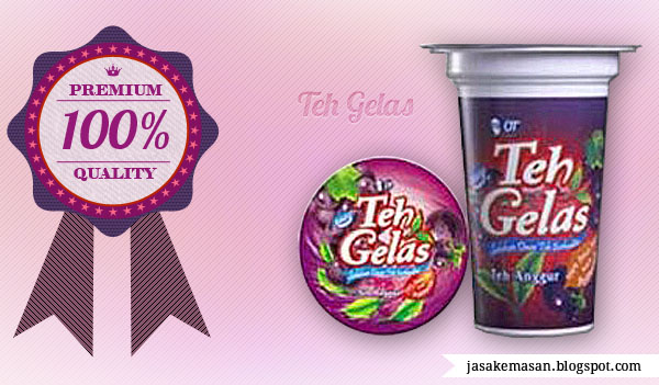 Desain Kemasan Minuman Teh Gelas ~ Jasa desain grafis Jasa 