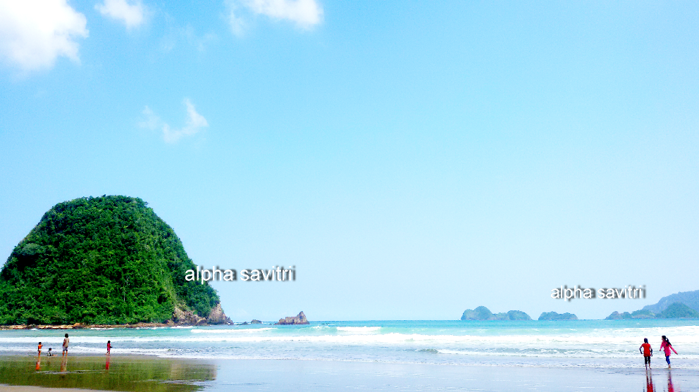 PULAU MERAH YANG WOW KEREN  DOYAN PIKNIK BANGET