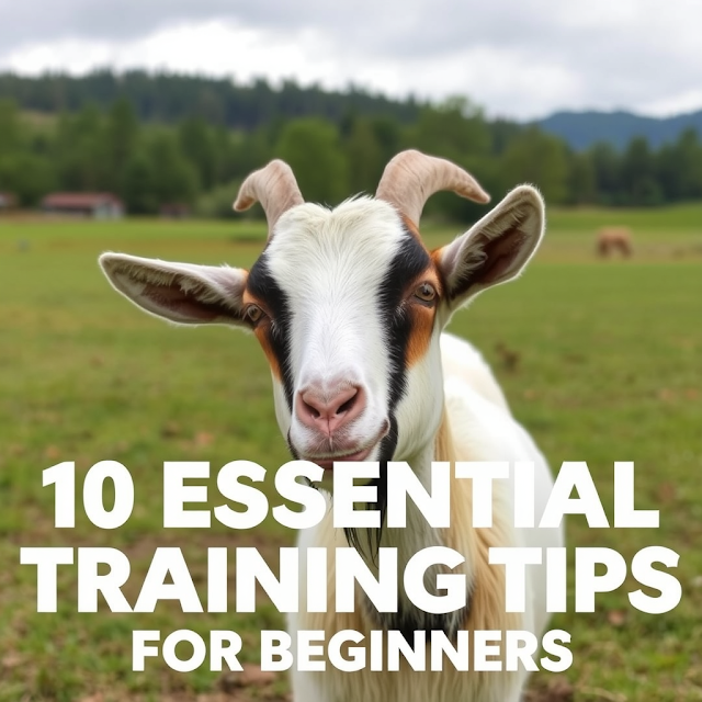 10 Essential Goat Training Tips for Beginners