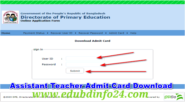 DPE Admit Card Download Now