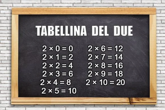 tabellina-due