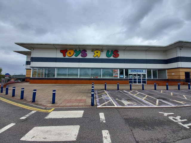 Toys R Us store at the Brighton Hill Retail Park in Basingstoke, Hampshire