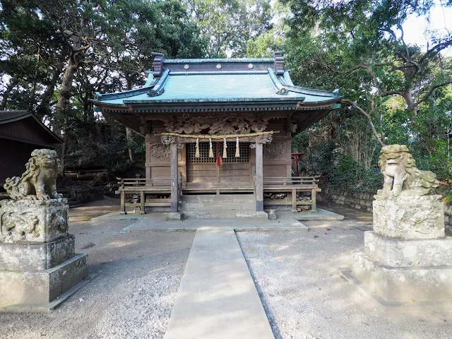 房総フラワーライン　海南刀切神社