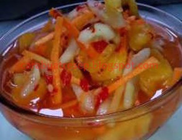 Cara Menciptakan Acar Nanas