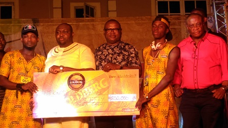 Goldberg Excellency Tour: DJ Kingsley & Nathaniel Emerge Winner of DJ & Free Styling Competition in Edo