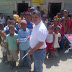 Diputado López Chávez entrega útiles escolares