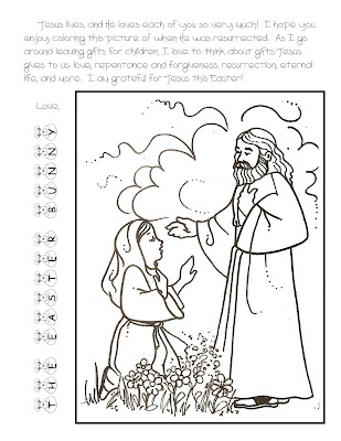 Easter Coloring Pages on Easter Coloring Page 2010