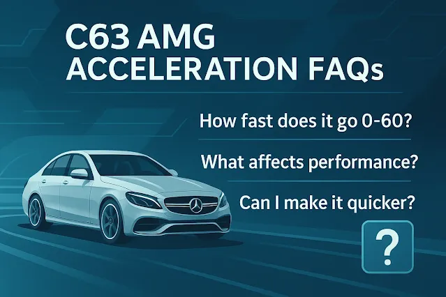 よくある質問（FAQ）：C63 AMGの加速に関する疑問を解消！
