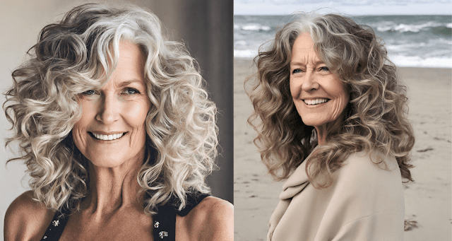 Beach Waves Hairstyle Empowers Women Over 50
