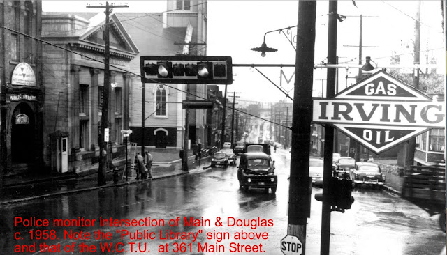 Saint John New Brunswick, west side commercial district Fairville Blvd and  Main Street West 