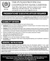 The Punjab Provincial Cooperative Bank Limited  jobs in Lahore