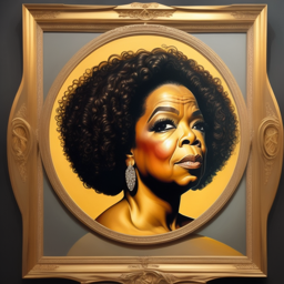 Oprah painted by AI