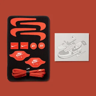 nike air force 1/1 sneakers accessrories
