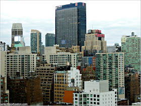 Vistas desde la Habitación de Nuestro Hotel en Nueva York