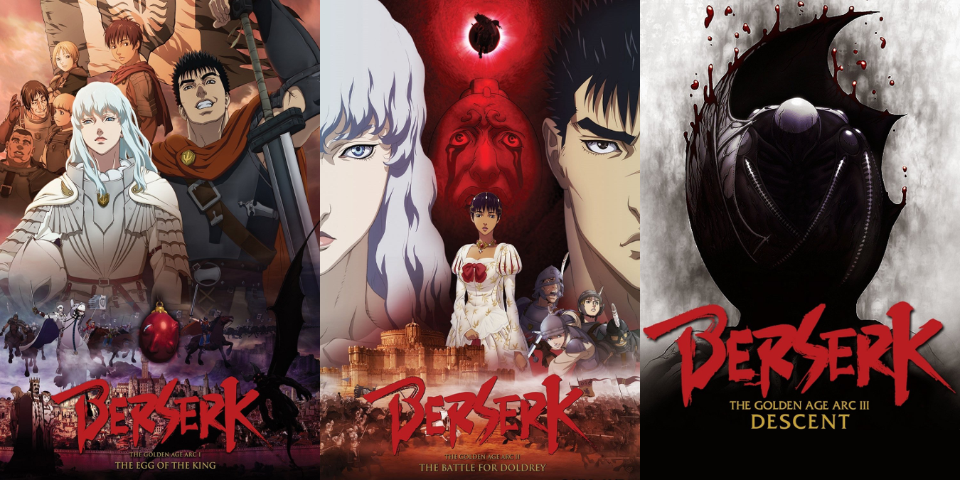 Berserk: La Edad de Oro anime films - Selecta Visión