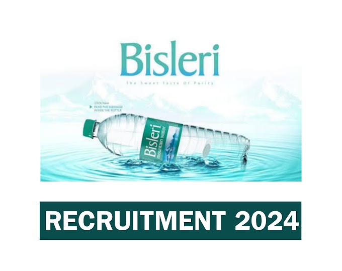 Bisleri Recruitment 2024 Apply Online - Freshers can apply for 3150 multiple posts