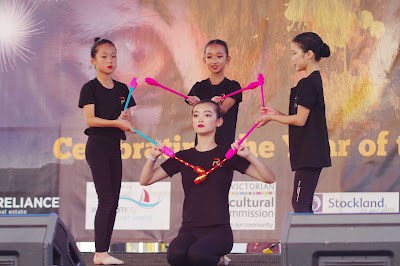 Wyndham Multicultural Festival gymnasts