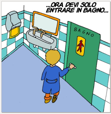 Potrei andare in bagno? (per favore) 5