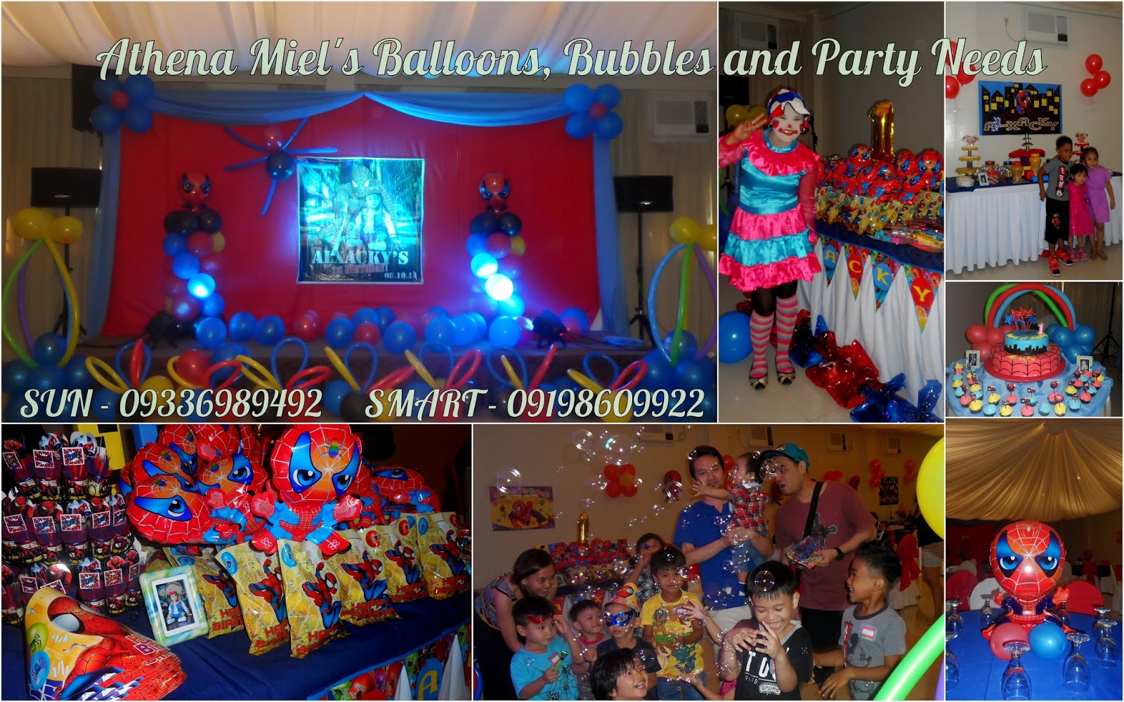 Athena Miel s Balloons Bubbles and Party  Needs