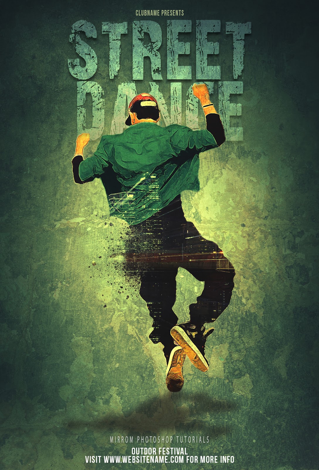 How To Create a Street Dance Festival Poster With Photoshop