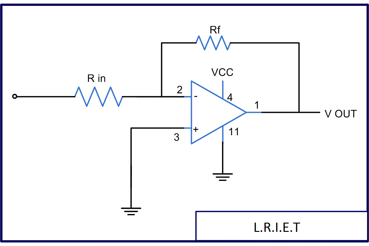 Inverter Amplifier Module Inverting Op Amp Experiment