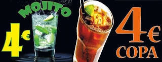 Precio mojitos copas