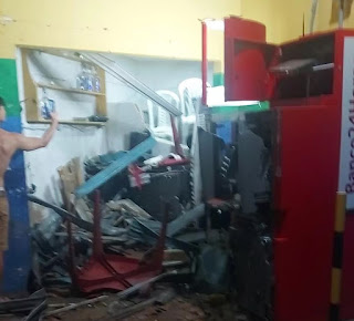 Criminosos explodem caixa eletrônico em terminal rodoviário de município do interior do RN