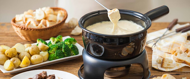 Fondue de queijo - Na vida de John