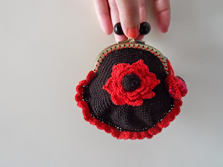 crochet purse porte monnaie au crochet