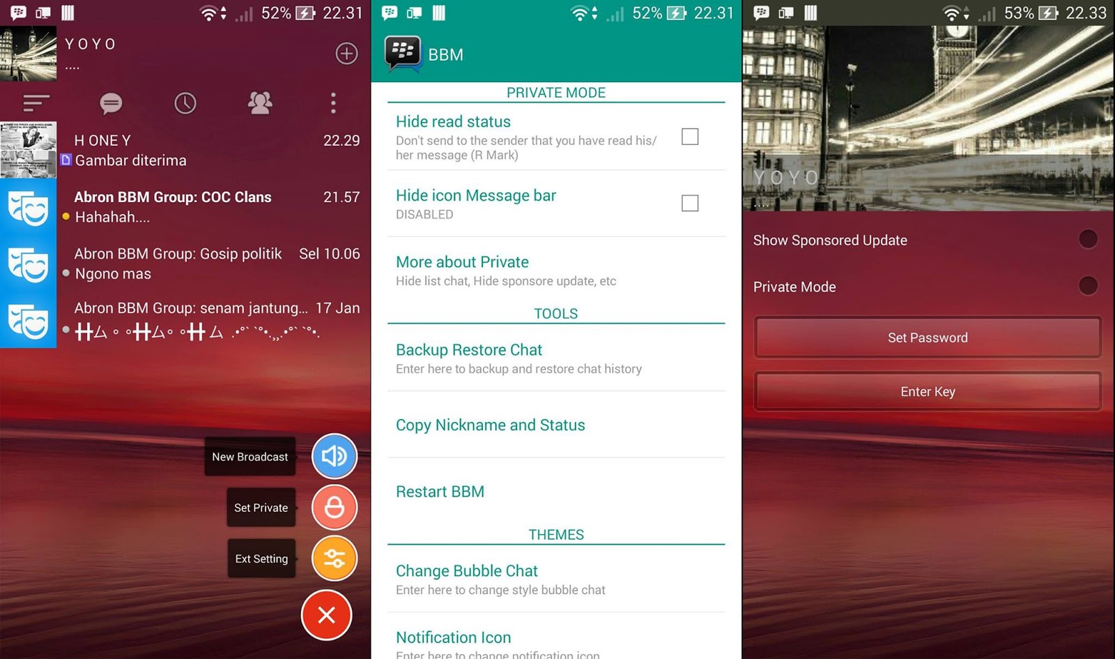 BBM Mod Untuk Android Bagian 9