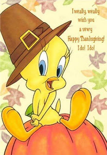 Tweety Thanksgiving Cards