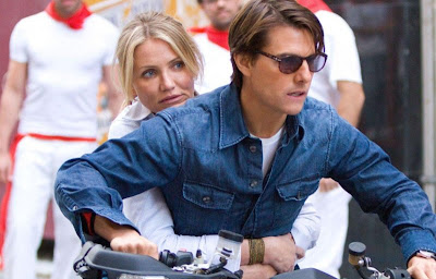 Tom Cruise and Cameron Diaz arrive in Top Gear