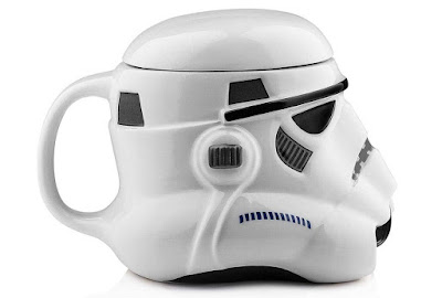 Star Wars Stormtrooper Helmet 3D Ceramic Coffee Mug With Removable Lid