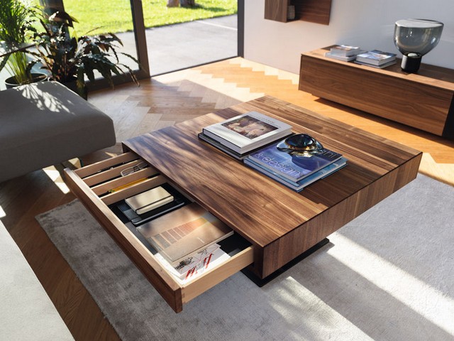 Hidden Compartment Coffee Table